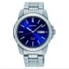 SEIKO SOLAR GENTS STAINLESS STEEL BRACELET WATCH
