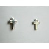 Sterling Silver Cross Earrings