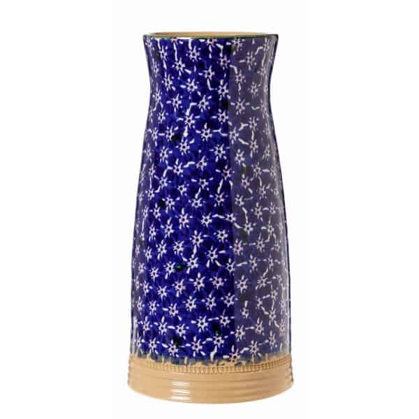 Large Tapered Vase Dark Blue Lawn - McCullagh Jewellers