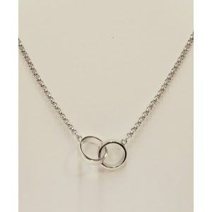 Sterling Silver Hoop Pendent