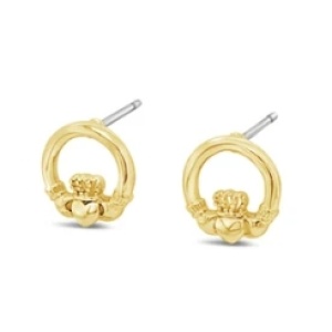 Séala Mini Claddagh Stud Earring
