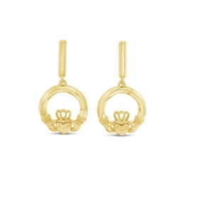 Séala Claddagh Bar Drop Earring